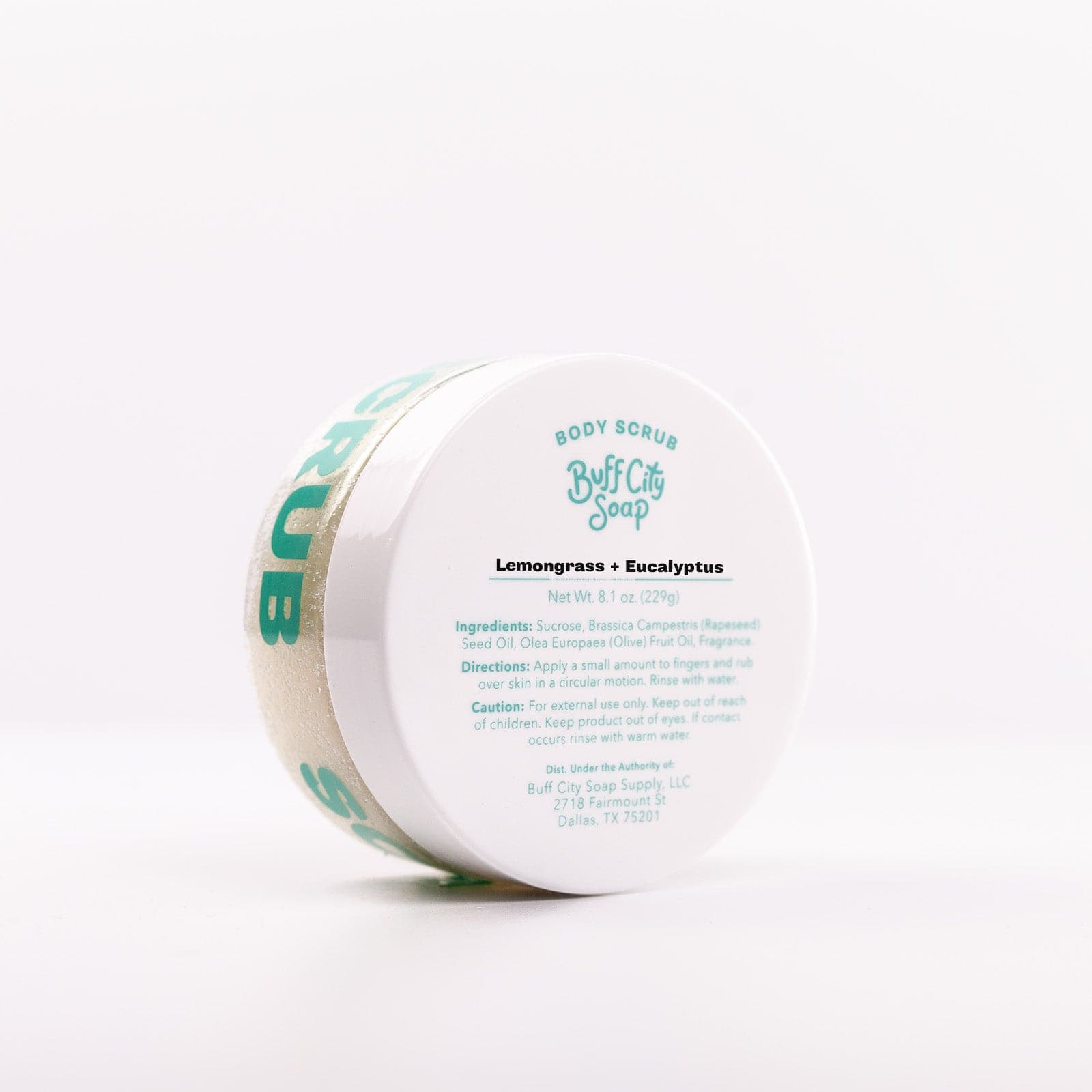 Lemongrass + Eucalyptus Body Scrub